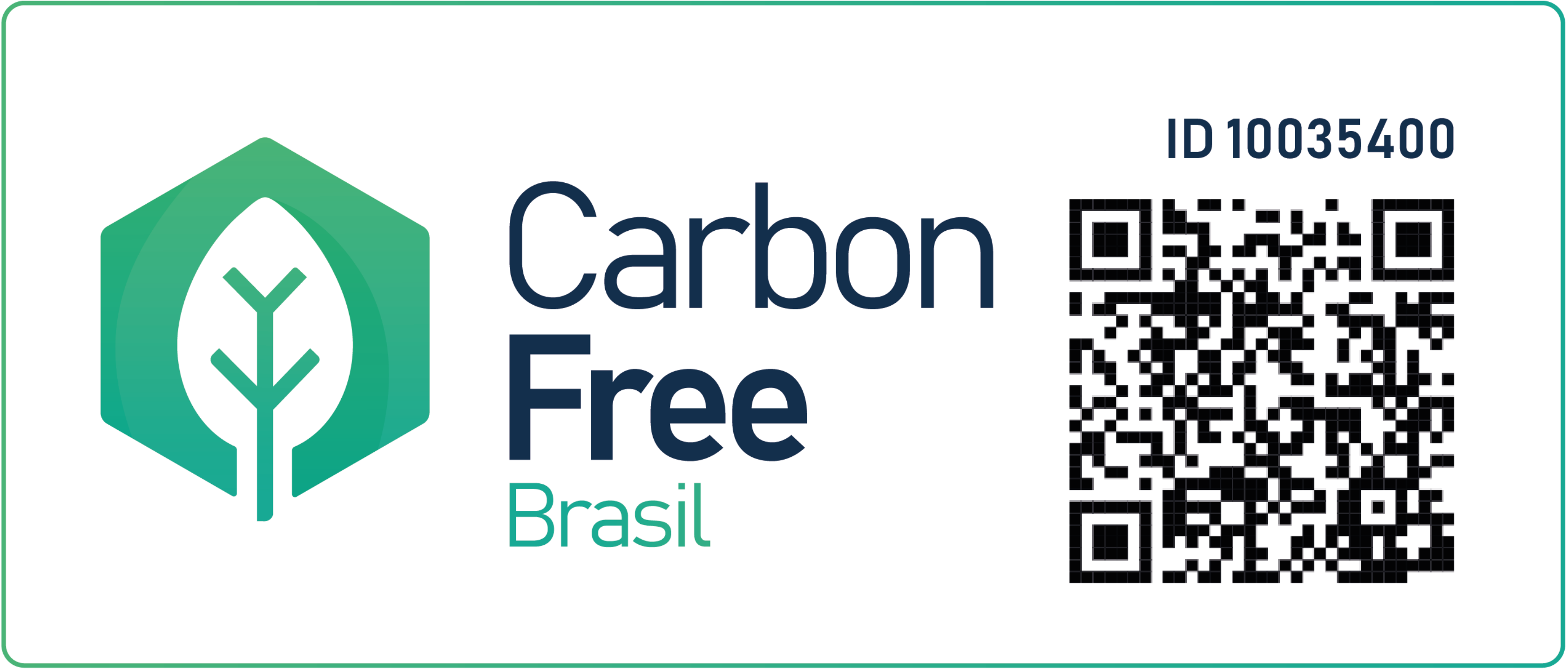 Selo Carbon Free — Amazon Informatica